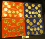 1145 _ 2011 & 2012 U.S. Philadelphia & Denver Uncirculated Coin Sets in original Government issued h