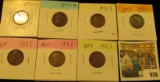 926 _ (3) 1921 S Fine & (3) 21 P VF-EF Lincoln Cents. All carded and ready for resale.