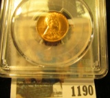 1190 _ 1937 D Lincoln Cent, PCGS slabbed MS64RD