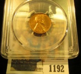 1192 _ 1937 S Lincoln Cent, PCGS slabbed MS65RD