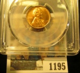 1195 _ 1938 S Lincoln Cent, PCGS slabbed MS65RD