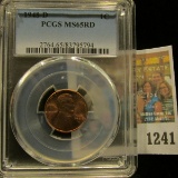 1241 _ 1948 D Lincoln Cent, PCGS slabbed MS65RD.
