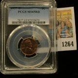 1264 _ 1959 D Lincoln Cent, PCGS slabbed MS65RD.