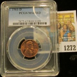 1272 _ 1961 D Lincoln Cent, PCGS slabbed MS65RD.