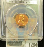1284 _ 1963 D Lincoln Cent, PCGS slabbed MS65RD.