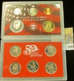 1292 _ 2000 S U.S. Silver Proof Set. Original as issued.