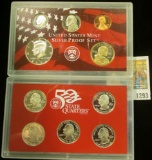 1293 _ 2002 S U.S. Silver Proof Set. Original as issued.
