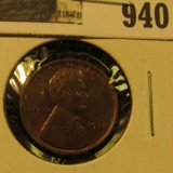 940 _ 1918 P Lincoln Cent, gorgeous Brown Uncirculated.