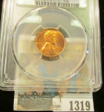 1319 _ 1955 P Lincoln Cent, PCGS slabbed MS65RD.