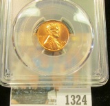 1324 _ 1956 P Lincoln Cent, PCGS slabbed MS65RD.
