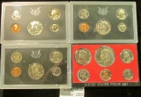 1333 _ 1969 S, 71 S, 72 S, & 73 S U.S. Proof Sets. All original as issued.