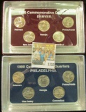 1352 _ 1999 Philadelphia & Denver Mint United States Statehood Quarters in special cases each of whi