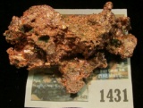 1431 _ Large Native Copper Crystallized Nugget. (78.1 grams)