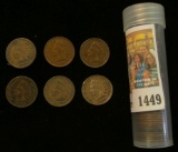 1449 _ (50) Old Indian Head Cents, no culls, many have Full Liberty. Good to VF+.