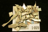 1469 _ A group of U.S. Mint edge planchet clippings, which escaped the mint.