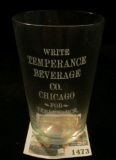 1473 _ Old Temperance Shot Glass 