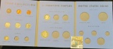 1528 _ Blue Whitman folder with Type Collection of Twentieth Century United States Coins. Includes n