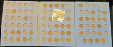 1534 _ 1911-40 Partial Set of Lincoln Head Cents in a blue Whitman folder. Needs some serious calcul
