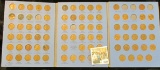1535 _ 1941-64 Nearly Complete Set of Lincoln Head Cents in a blue Whitman folder.