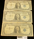 1542 _ Series 1957 $1, Series 1957A $1, & Series 1957B $1 U.S. Silver Certificates.