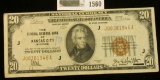 1560 _ Series of 1929 $20 National Currency 