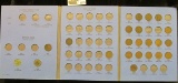 1575 _ Blue Whitman folder containing (22) various Indian Head Cents.