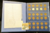 1581 _ 1941-61 Lincoln Cent Set, missing only the 1955 P and over dates. Stored in a Deluxe Whitman