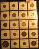1598 _ Interesting group of (20) Silver Foreign Coins from around the World. All attributed,