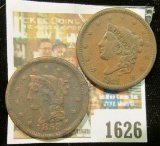 1626 _ 1838 & 1853 U.S. Large Cents.