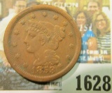 1628 _ 1853 U.S. Large Cent. VF.