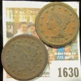 1630 _ 1851 & 1852 U.S. Large Cents.