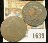 1639 _ 1801 & 1827 U.S. Large Cents.