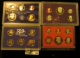 976 _ 1982 S, 85 S, & 2006 S U.S. Proof Sets, original as issued.