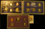 977 _ 1987 S & 2005 S U.S. Proof Sets, original as issued.