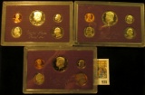 978 _ 1984 S, 86 S & 1987 S U.S. Proof Sets, original as issued.