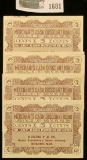 1681 _ (5) Mint condition 1924 