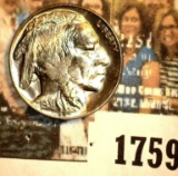 1759 _ 1931 S Buffalo Nickel, Gem BU. May have been certified by PCGS as MS64 at one time according