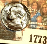 1773 _ 1950 D Key Date Jefferson Nickel, Brilliant Uncirculated.