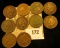 Pack of 10 different date Indian Head Cents.