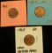1962, 64, & 65 Brilliant Uncirculated Canada Cents.