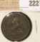 1852 Upper Canada Half Penny.