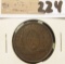 1844 Canada Half Penny.
