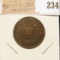 1894 Newfoundland One Cent, Very Fine.