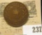 1909 Newfoundland One Cent, Very Fine.