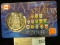 2001 Royal Canadian Mint Fifty Cent Proof in sealed card.