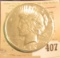 1927 P U.S. Peace Silver Dollar.