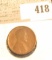 1914 D Lincoln Cent, VG.