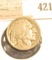 1926 S Buffalo Nickel, VG, scarce Semi-key date.