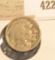 1924 D Buffalo Nickel, Good, scarce Semi-key date.