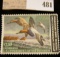 1982 Federal Migratory Waterfowl Stamp, Artist signed. RW49.